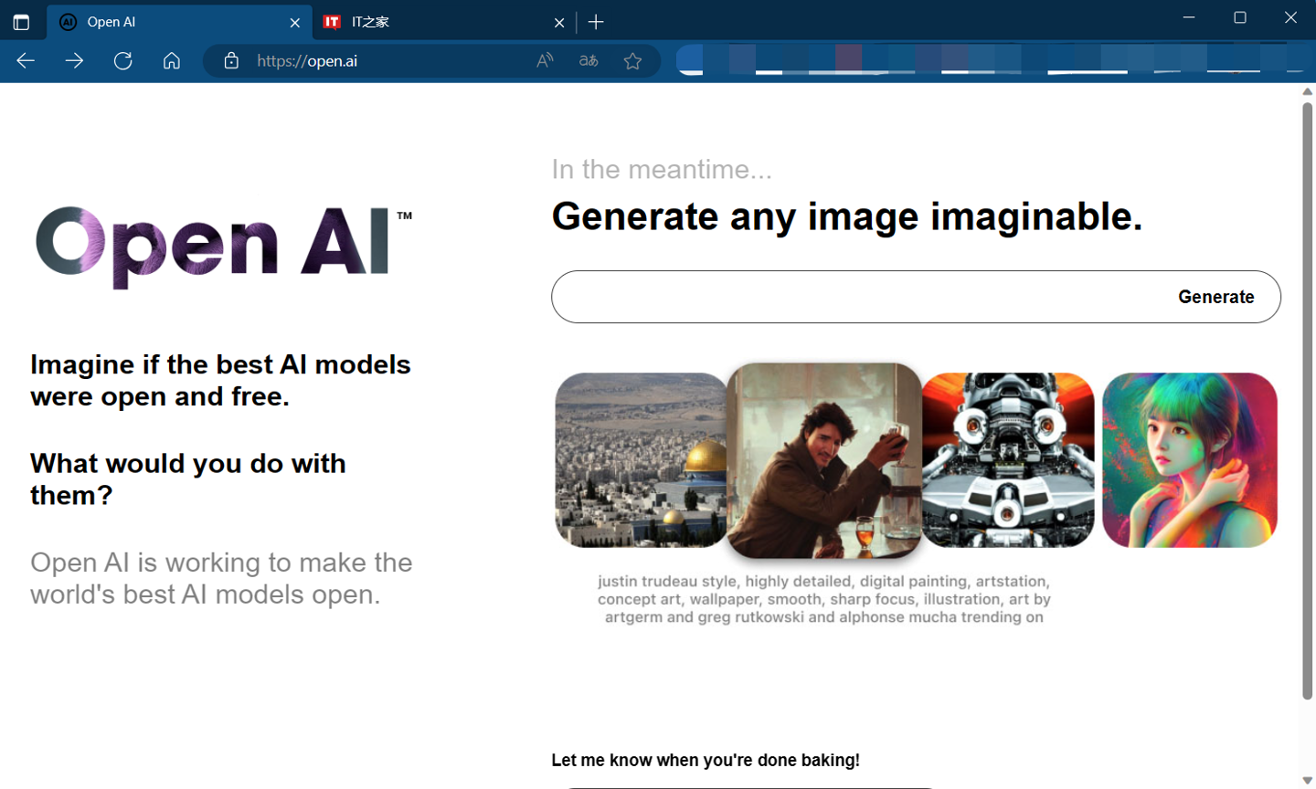 OpenAI 起诉“open.ai ”域名所有者商标侵权，网站名为“Open AI”