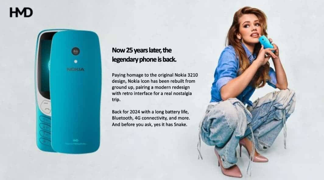 2024 年了，诺基亚却重新发布了一款 1999 年的手机 