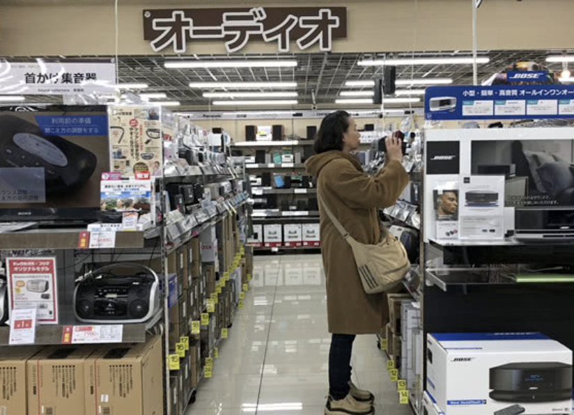 中国家电品牌在日本受青睐