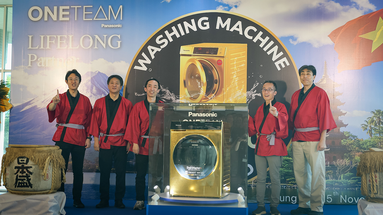 松下越南工厂累计生产500万台洗衣机