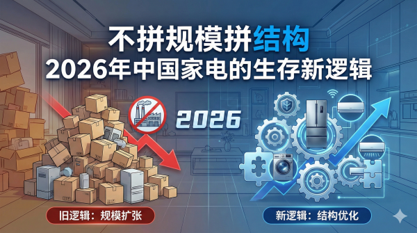 不拼规模拼结构 2026年中国家电的生存新逻辑