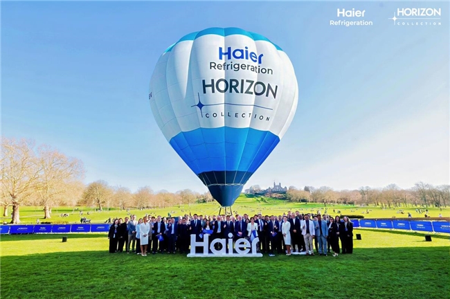 海尔在英国格林尼治皇家天文台首发Horizon冰箱定义保鲜新高度    